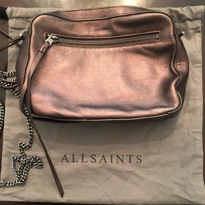 All Saints Crossbody Chocolate